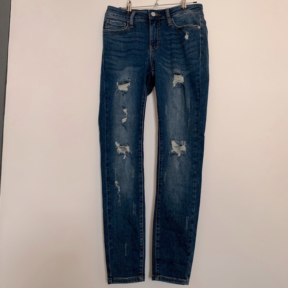 Judy Blue Distressed Skinny Jeans